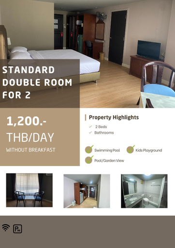 Bedroom 3, Silversand Villa Hotel, Pattaya