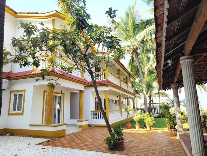 Front of property 4, Joy Guest House, North Goa