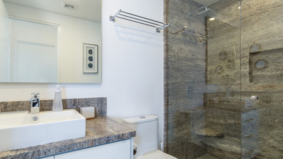 Bathroom 5, New and Amazing 2 Bedroom Beach Front Encantame Velero-602, Puerto Peñasco