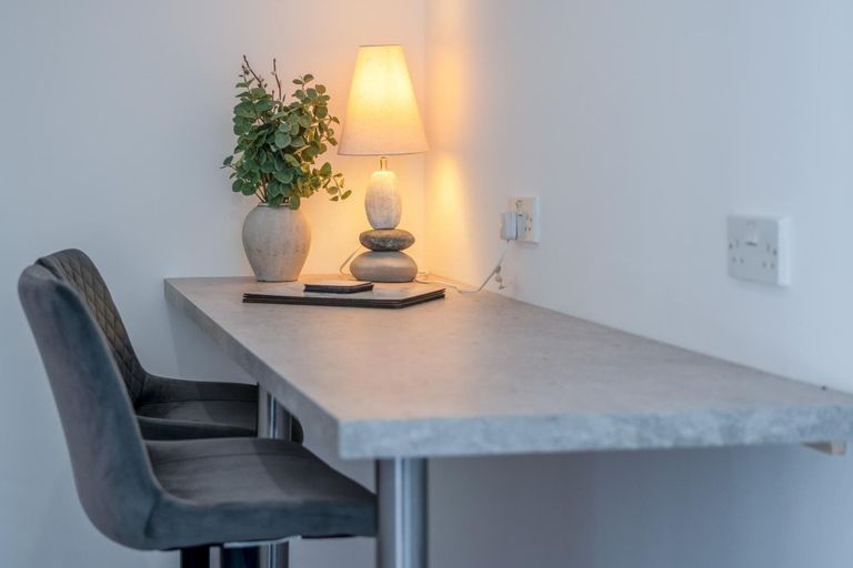 Floor plan, Sea Breeze Apt 1 - 1 Bedroom - Horton Beach, Swansea