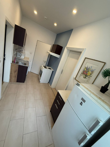 Private kitchen 4, Cozy 1BR Apt with LR Vienna Location, Wien