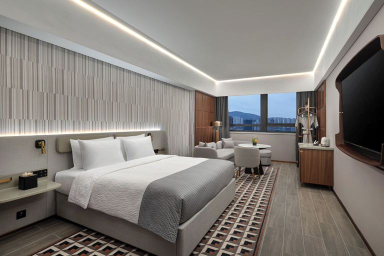 Bedroom, Wanda Moments Xining Chengdong, Xining