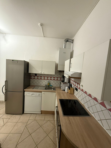 Private kitchen 4, Cozy 3BR Apt Vienna City Center, Wien