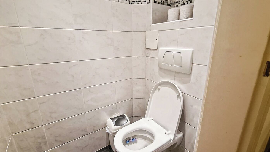 Bathroom 2, Classic 2BR Viennese Apt Near Downtown, Wien
