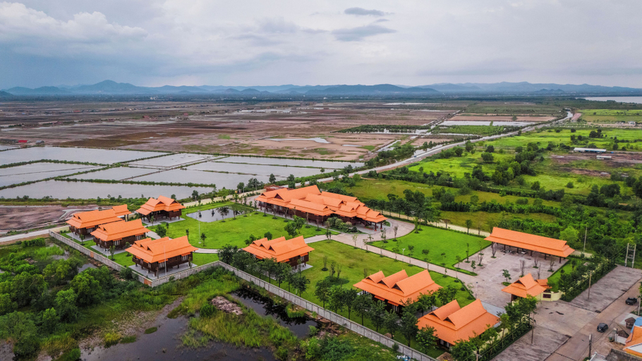 Front of property 4, Heritage Village, Kampot