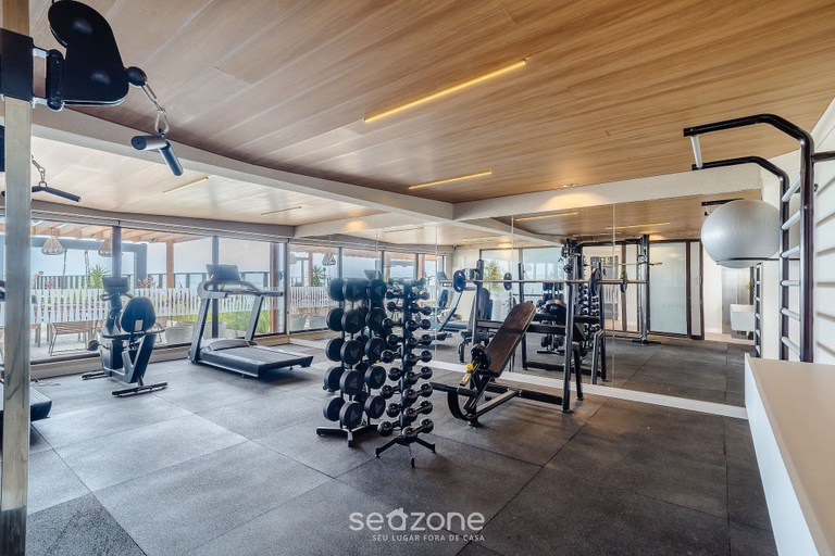 Fitness facility 2, Beachfront Condo Studios With Pool in Bessa Beach - Gses, João Pessoa