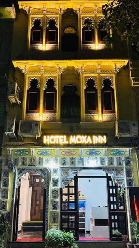 Front of property, Hotel Moxa Inn, Udaipur