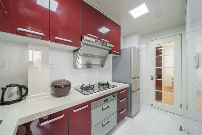 Private kitchen 3, Tyms 2BR APT Riverside Garden, Shanghai