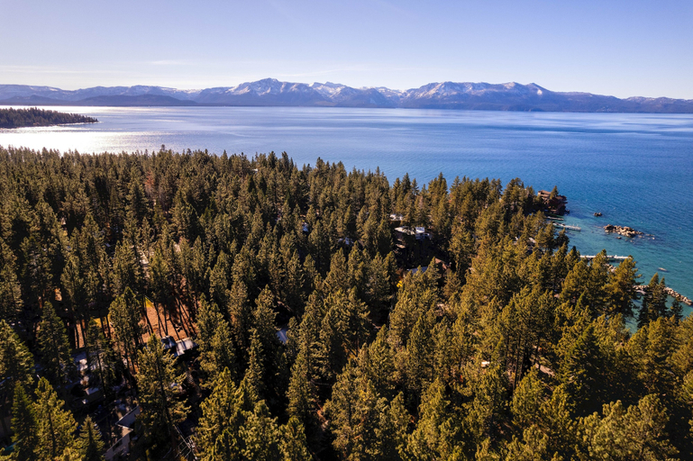 Aerial view, Silver Rock Lodge 5 Bedroom Home, Douglas