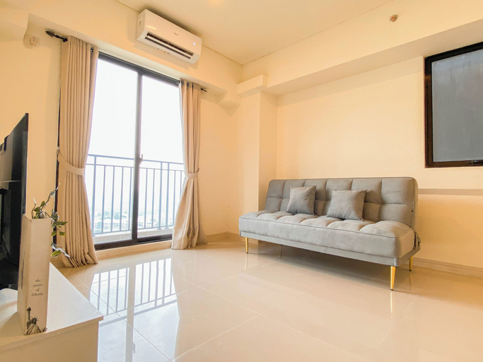 Living area 4, Basic Designed 2Br At Apartment Meikarta, Cikarang
