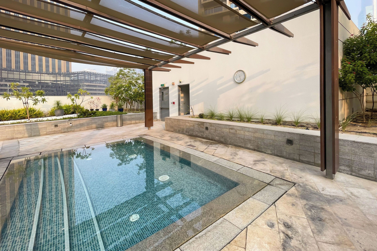 Children's pool, bnbme | Silverene Tower | 2 Bdr, Dubai