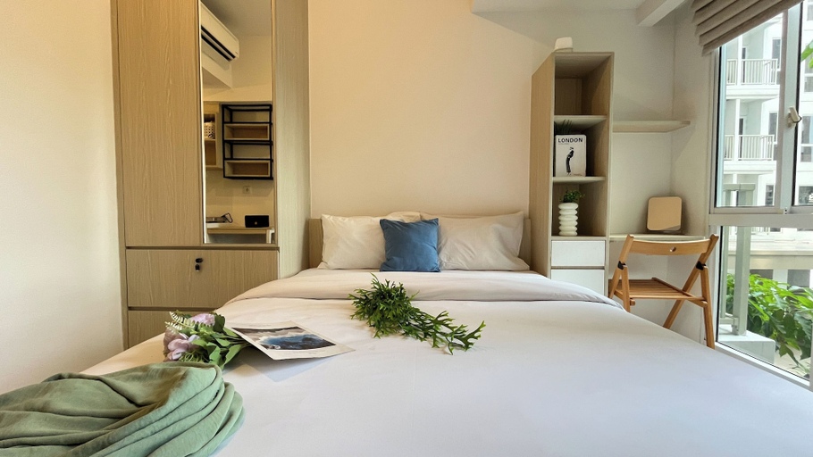 Bedroom 2, Basic And Compact Studio At Tokyo Riverside Pik 2 Apartment, Tangerang