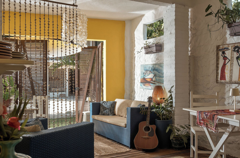 Living area 2, Pousada Casa Cecilia, Jijoca de Jericoacoara