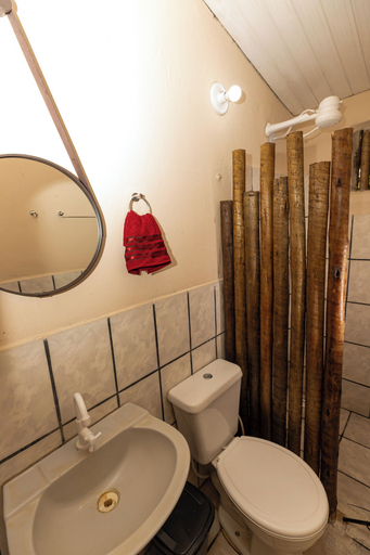 Bathroom 2, Pousada Raízes da Mata, Santa Cruz Cabrália