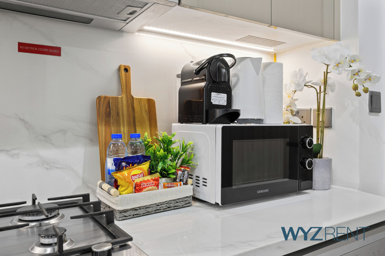 Private kitchen 5, WYZ RENT|Newly Listed Boho Studio Azizi Riviera26, Dubai