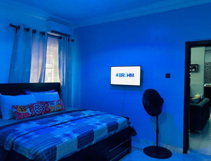 Bedroom 3, 3Tee Serviced Apartment, Abeokuta South