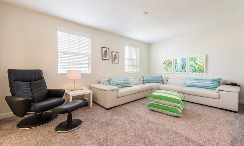 Living area 3, Spacious 5 Bed Pool Home With Game Room-1544mvd 5 Bedroom Home, Osceola