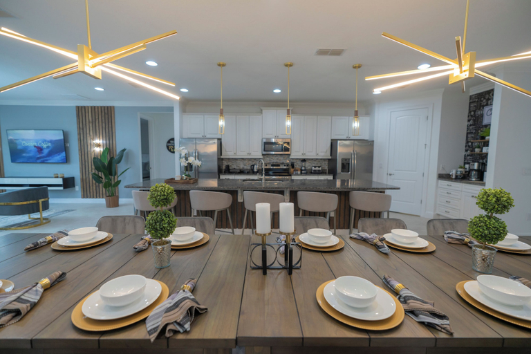 Dining room 5, Spectacular 9BR Villa Your Dream, Osceola