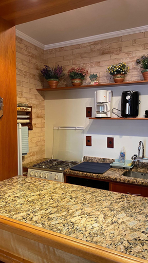 Private kitchen 2, Apartamento dos Pássaros - Mirante, Gramado