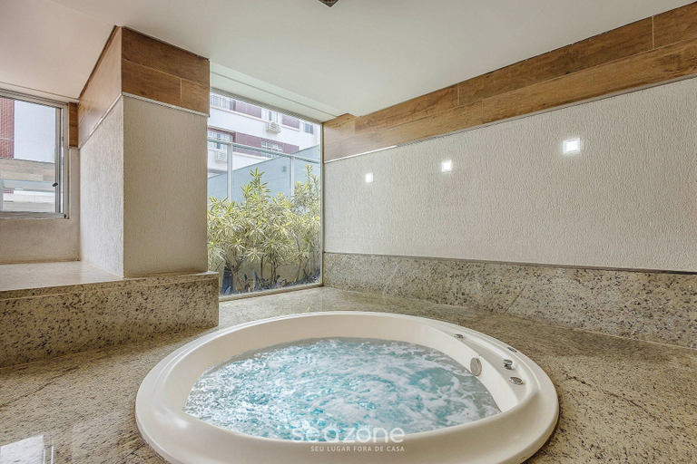 Bathroom 3, Beautiful Studios in Condominium With Pool - Aguas Claras - Madb, Brasília