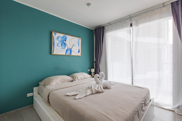 View from room 5, Ocean View Apt - 1BR T2-613, Pulau Phuket