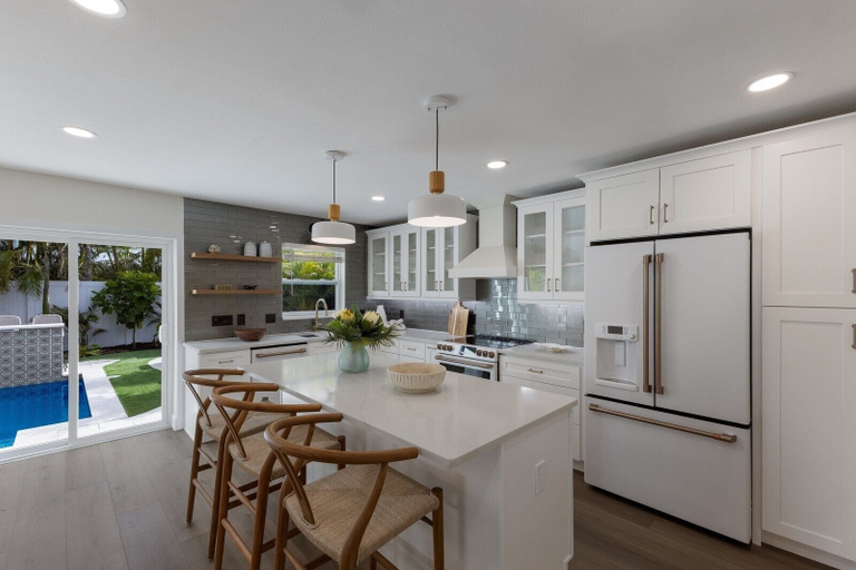Private kitchen 4, 83rd St Villas East 2 Bedroom Villa, Manatee