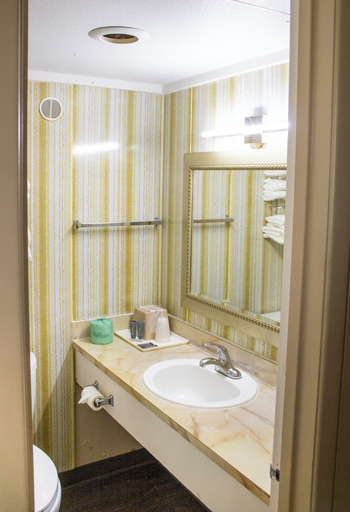 Bathroom 4, American Inn & RV Park, Bosque