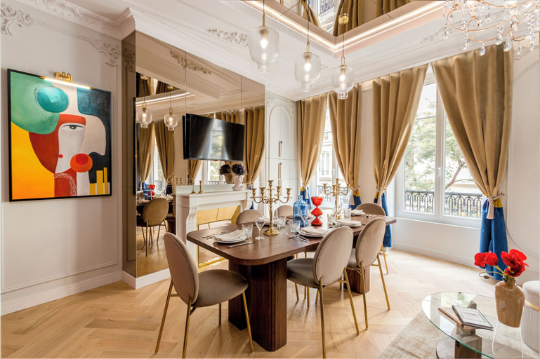 Living area 3, Merveil Luxury Suite - Louvre - Palestro, Paris