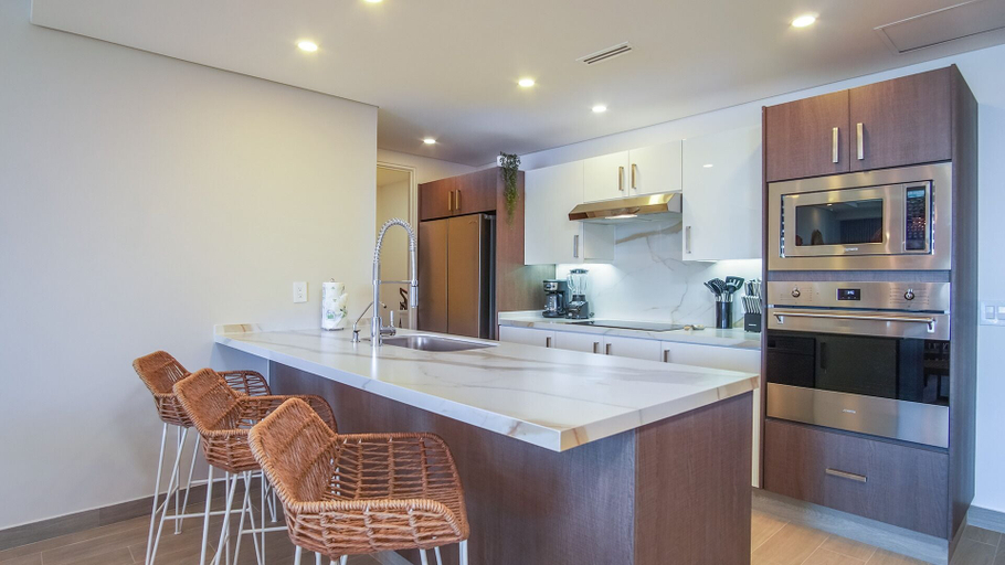 Private kitchen 3, Panoramic And Immersive Water View 2 Bedroom E2002, Puerto Peñasco