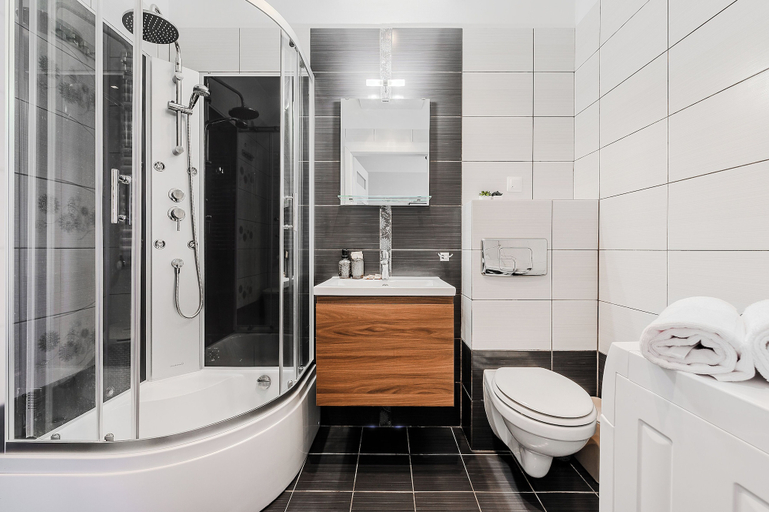 Bathroom 4, P&O Apartments PORY, Warsaw