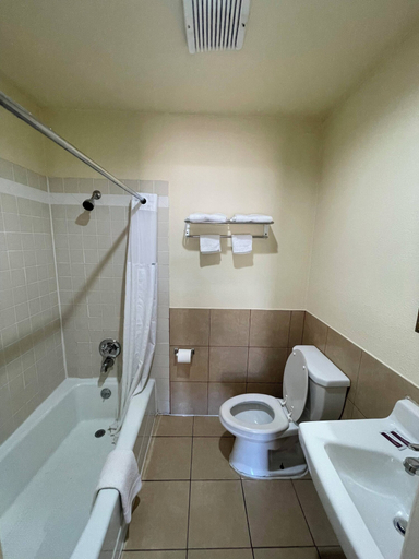Bathroom 3, Western Skies Motel, Dallas