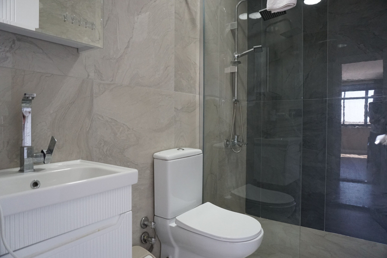 Bathroom, Çam otel, Edremit