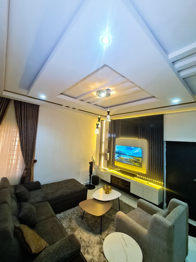 Living area 5, Premium One Bedroom Apartment, Wamba