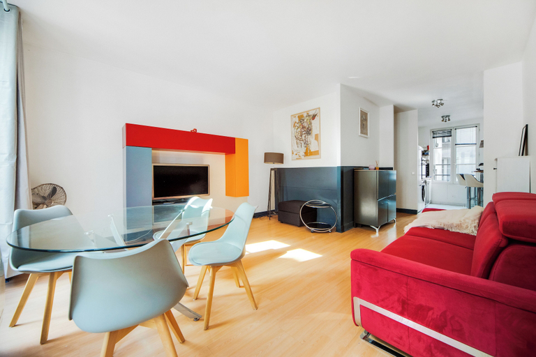 Living area 4, LOMBARDS BUILDING, Paris