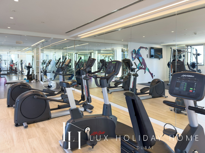 Gym 3, LUX  The Creekside Skyline View Suite, Dubai