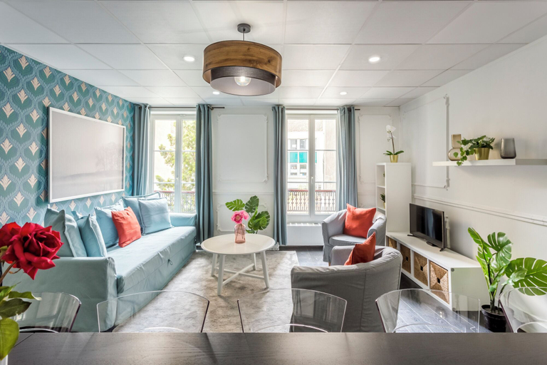 Living area 2, Merveil Family Suite - Armee, Paris