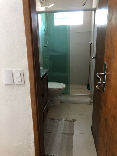 Bathroom 3, Estrela da Praia - Suítes Privativas, Guarujá