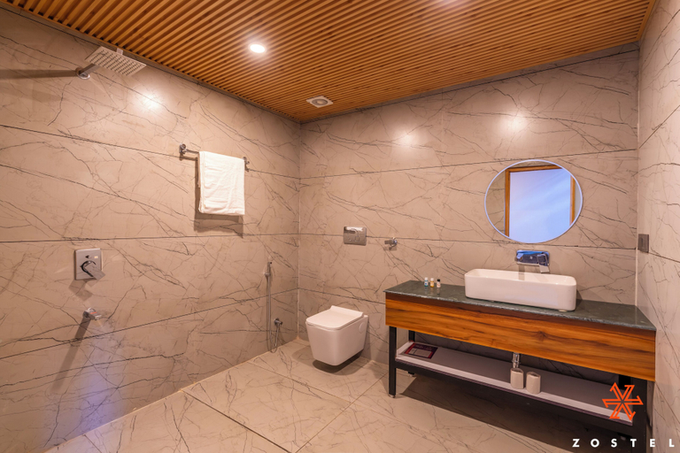 Bathroom 2, Zostel Kasol, Kullu
