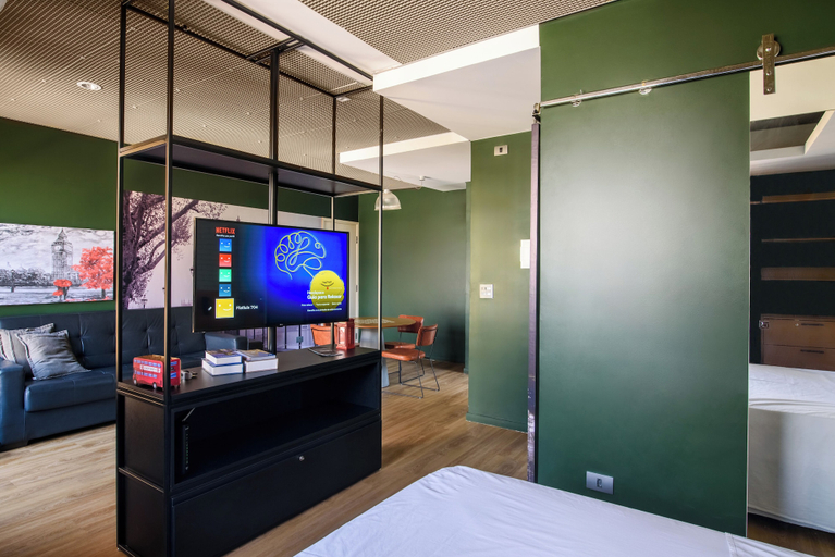 Bedroom 3, FLAT LUIX, Londrina