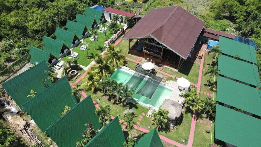 Aerial view, Glamping Alona, Panglao