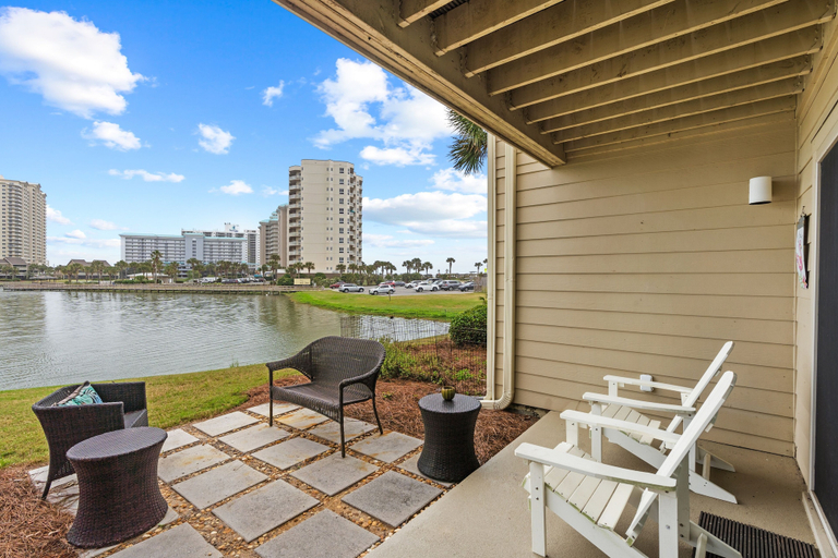 Terrace/patio 4, Beach Blessings 106 3 Bedroom Condo, Walton