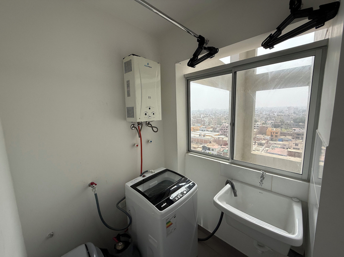 Bathroom 3, Exclusivo con vista al mar - Blue One (1201), Callao