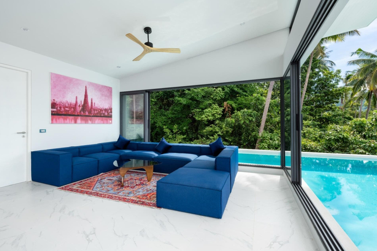 Interior 4, VillaSookjai 4BR SeaViewChawengNoi KBR54, Ko Samui