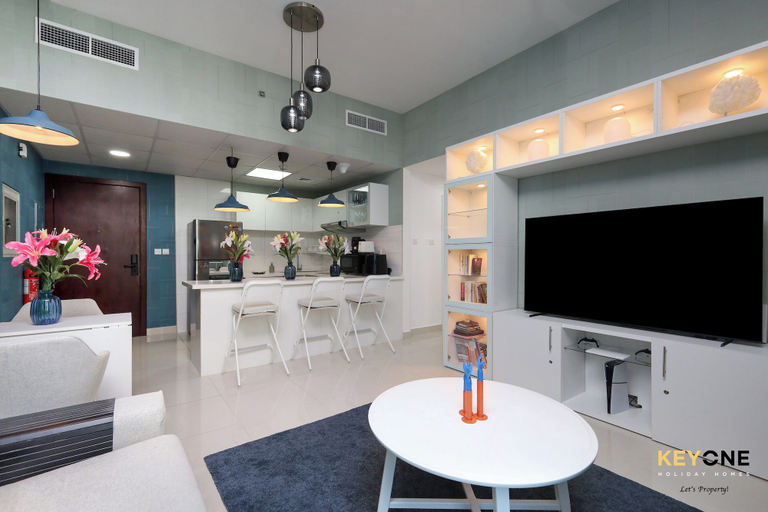 Living area 3, Serene Beachside Two-Bedroom Retreat, Dubai