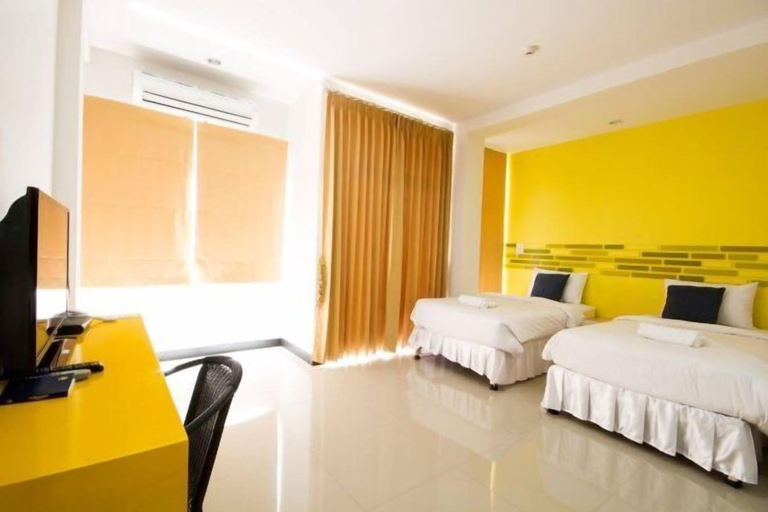 Bedroom 3, Big Elephant Hotel, Amphoe Muang Yasothon
