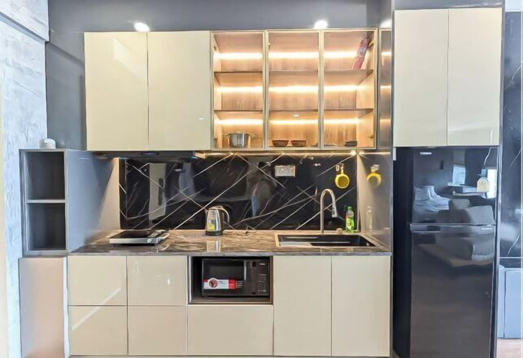 Private kitchen, 35th floor 1 bedroom, Phnom Penh