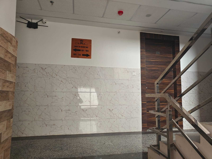 Staircase, Hotel Budget Inn, Lucknow