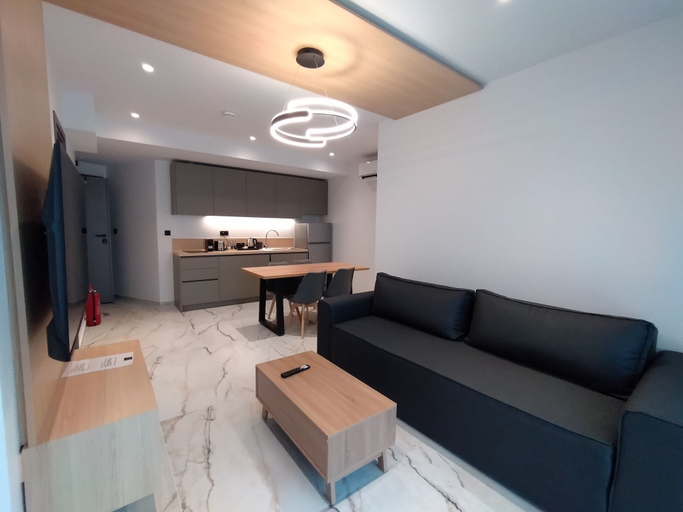 Living area 3, Vardaris Apartments, Central Macedonia