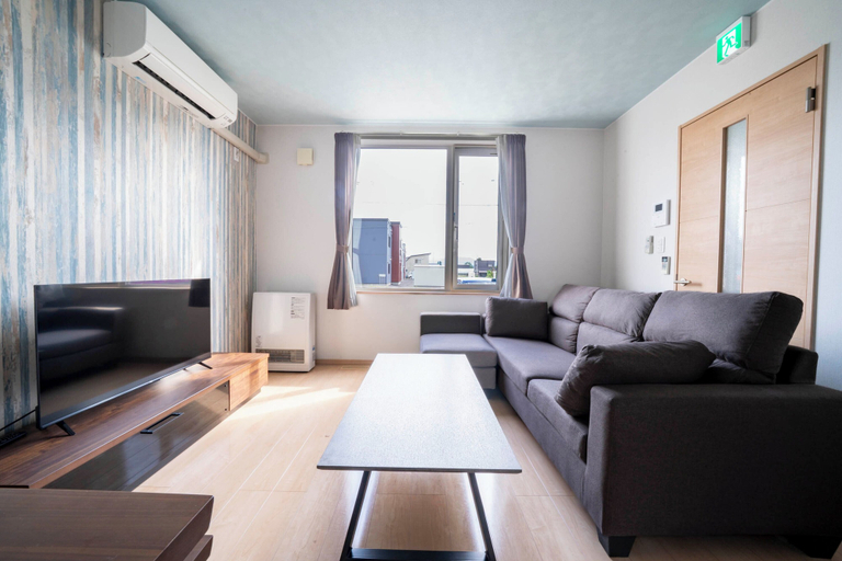 Living area 2, LAMBENT, Kamifurano