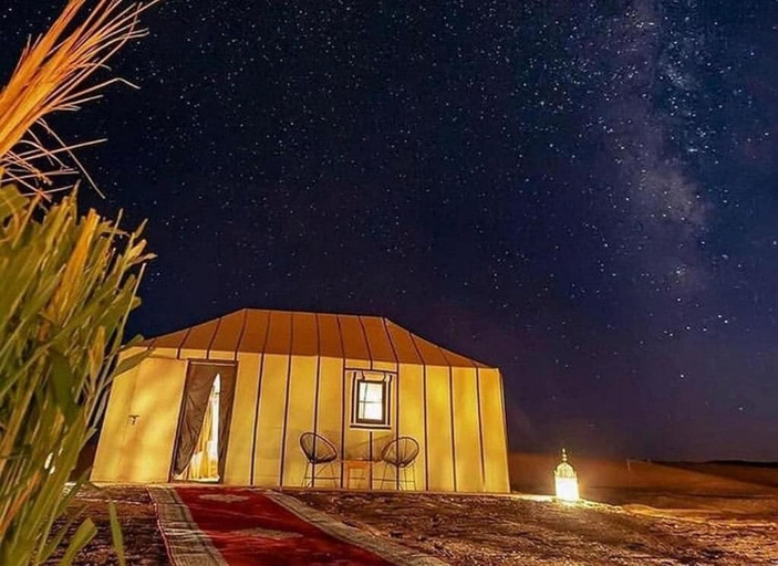 Front of property, merzouga Majestic camp, Errachidia